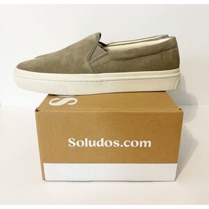 NEW! Soludos Ibiza Slip-On Sneakers, Women's Shoes, Sage, Size 8.5